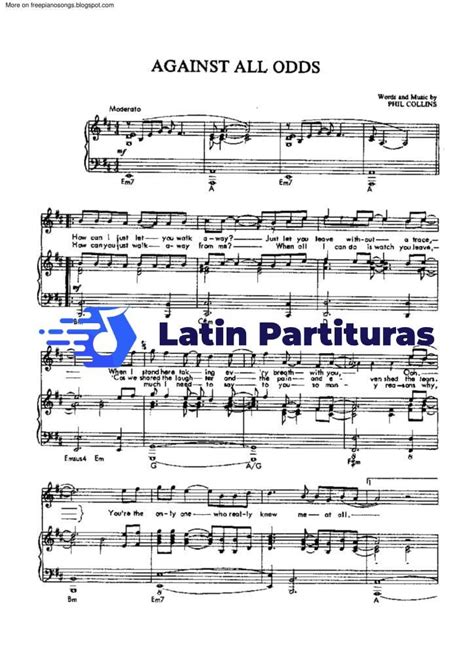 against all odds in latin|Against All Odds .